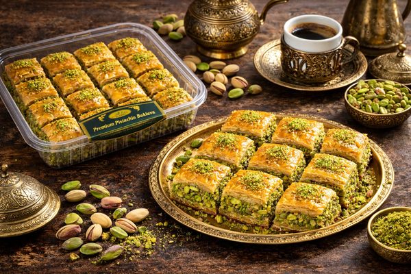 Gaziantep Pistachio Baklava (Classic) — premium Turkish baklava for wholesale export